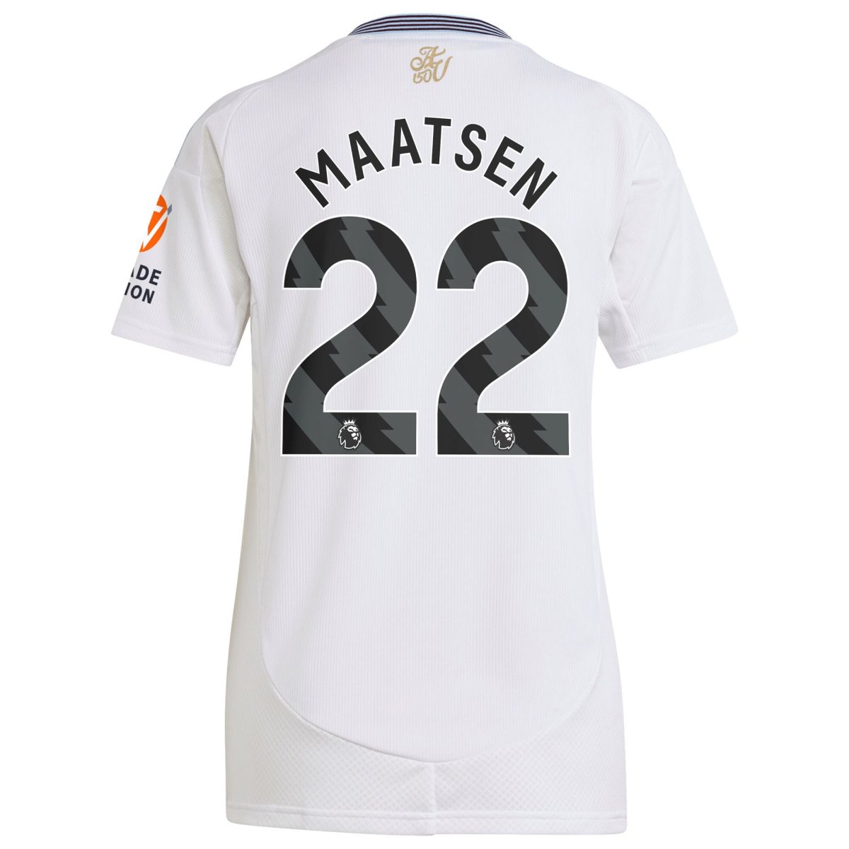 Aston Villa aston villa adidas away shirt 2024-25 – womens with maatsen 22 printing Collection | AVFC Jerseys & Fan Gear