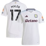 Aston Villa aston villa adidas away shirt 2024-25 – womens with malen 17 printing Collection | AVFC Jerseys & Fan Gear