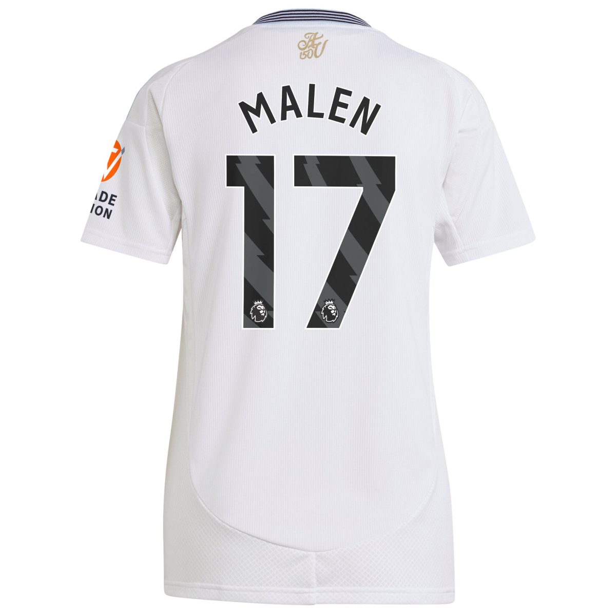 Aston Villa aston villa adidas away shirt 2024-25 – womens with malen 17 printing Collection | AVFC Jerseys & Fan Gear
