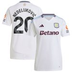 Aston Villa aston villa adidas away shirt 2024-25 – womens with nedeljković 20 printing Collection | AVFC Jerseys & Fan Gear