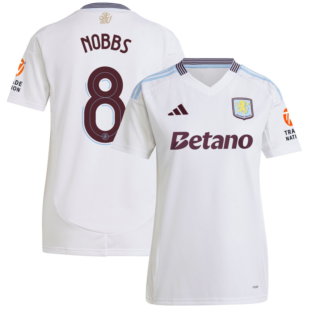 Aston Villa aston villa adidas away shirt 2024-25 – womens with nobbs 8 cup printing Collection | AVFC Jerseys & Fan Gear