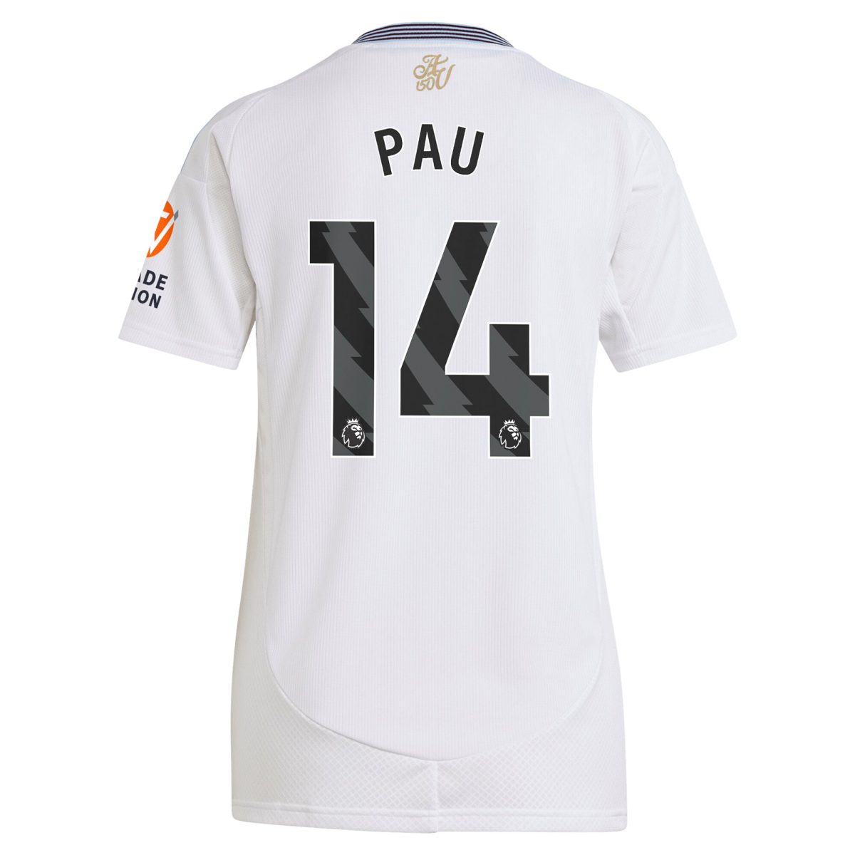 Aston Villa aston villa adidas away shirt 2024-25 – womens with pau 14 printing Collection | AVFC Jerseys & Fan Gear