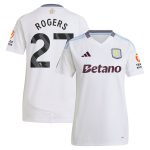 Aston Villa aston villa adidas away shirt 2024-25 – womens with rogers 27 printing Collection | AVFC Jerseys & Fan Gear