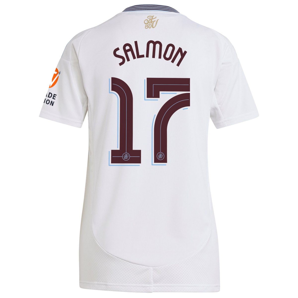 Aston Villa aston villa adidas away shirt 2024-25 – womens with salmon 17 cup printing Collection | AVFC Jerseys & Fan Gear