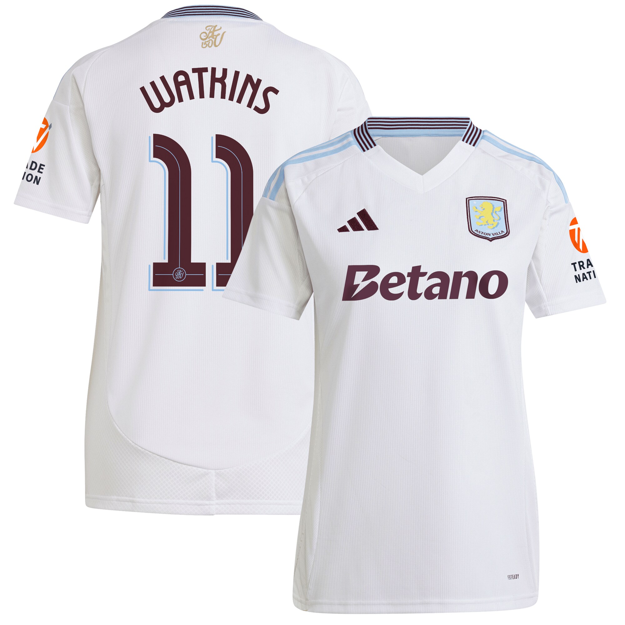 Aston Villa aston villa adidas away shirt 2024-25 – womens with watkins 11 cup printing Collection | AVFC Jerseys & Fan Gear