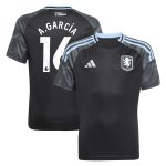 Aston Villa aston villa adidas away shirt 2025-26 – kids with a.garcía 16 printing Collection | AVFC Jerseys & Fan Gear