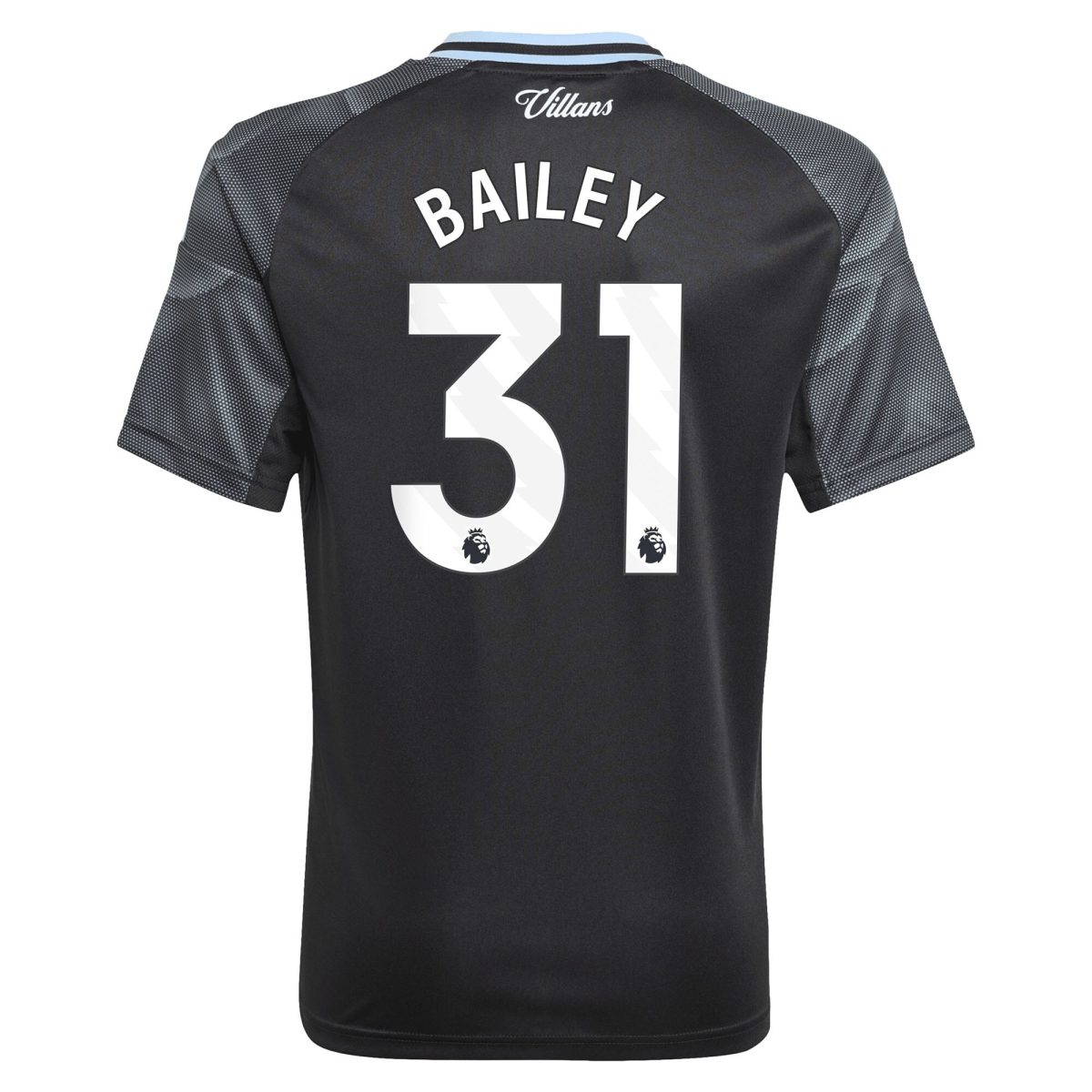 Aston Villa aston villa adidas away shirt 2025-26 – kids with bailey 31 printing Collection | AVFC Jerseys & Fan Gear