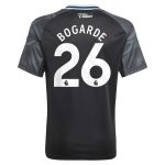 Aston Villa aston villa adidas away shirt 2025-26 – kids with bogarde 26 printing Collection | AVFC Jerseys & Fan Gear