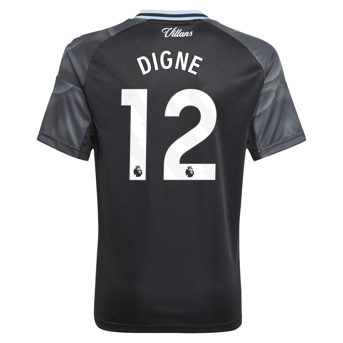 Aston Villa aston villa adidas away shirt 2025-26 – kids with digne 12 printing Collection | AVFC Jerseys & Fan Gear