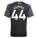 Aston Villa aston villa adidas away shirt 2025-26 – kids with kamara 44 printing Collection | AVFC Jerseys & Fan Gear