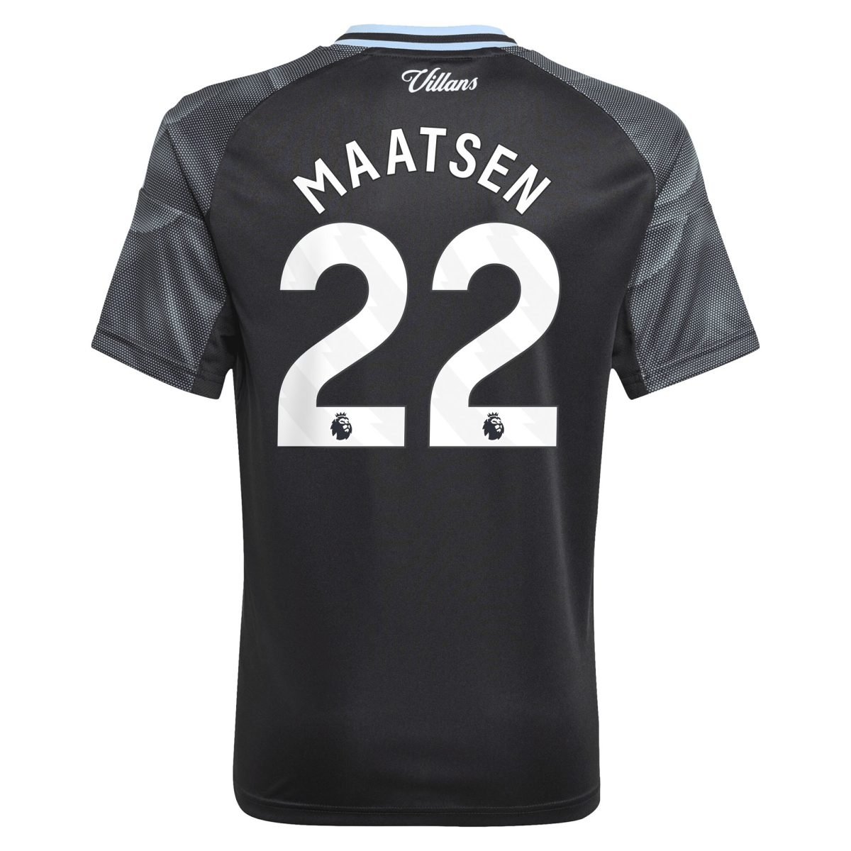 Aston Villa aston villa adidas away shirt 2025-26 – kids with maatsen 22 printing Collection | AVFC Jerseys & Fan Gear