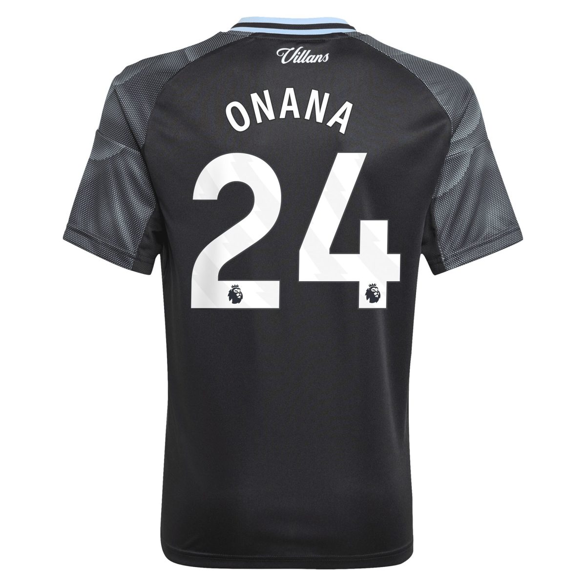 Aston Villa aston villa adidas away shirt 2025-26 – kids with onana 24 printing Collection | AVFC Jerseys & Fan Gear