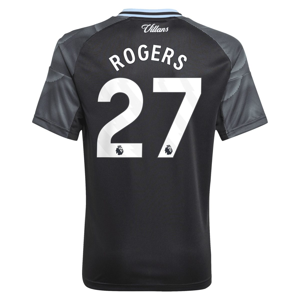 Aston Villa aston villa adidas away shirt 2025-26 – kids with rogers 27 printing Collection | AVFC Jerseys & Fan Gear