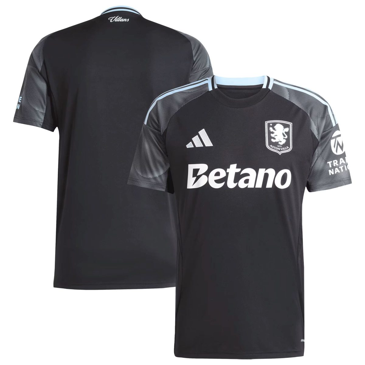 Aston Villa aston villa adidas away shirt 2025-26 with custom printing Collection | AVFC Jerseys & Fan Gear