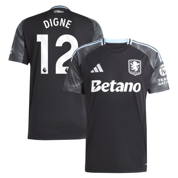 Aston Villa aston villa adidas away shirt 2025-26 with digne 12 printing Collection | AVFC Jerseys & Fan Gear