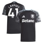 Aston Villa aston villa adidas away shirt 2025-26 with j. ramsey 41 printing Collection | AVFC Jerseys & Fan Gear