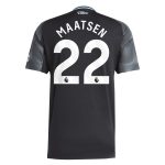 Aston Villa aston villa adidas away shirt 2025-26 with maatsen 22 printing Collection | AVFC Jerseys & Fan Gear