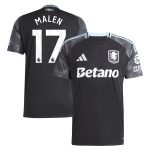 Aston Villa aston villa adidas away shirt 2025-26 with malen 17 printing Collection | AVFC Jerseys & Fan Gear