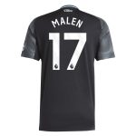 Aston Villa aston villa adidas away shirt 2025-26 with malen 17 printing Collection | AVFC Jerseys & Fan Gear