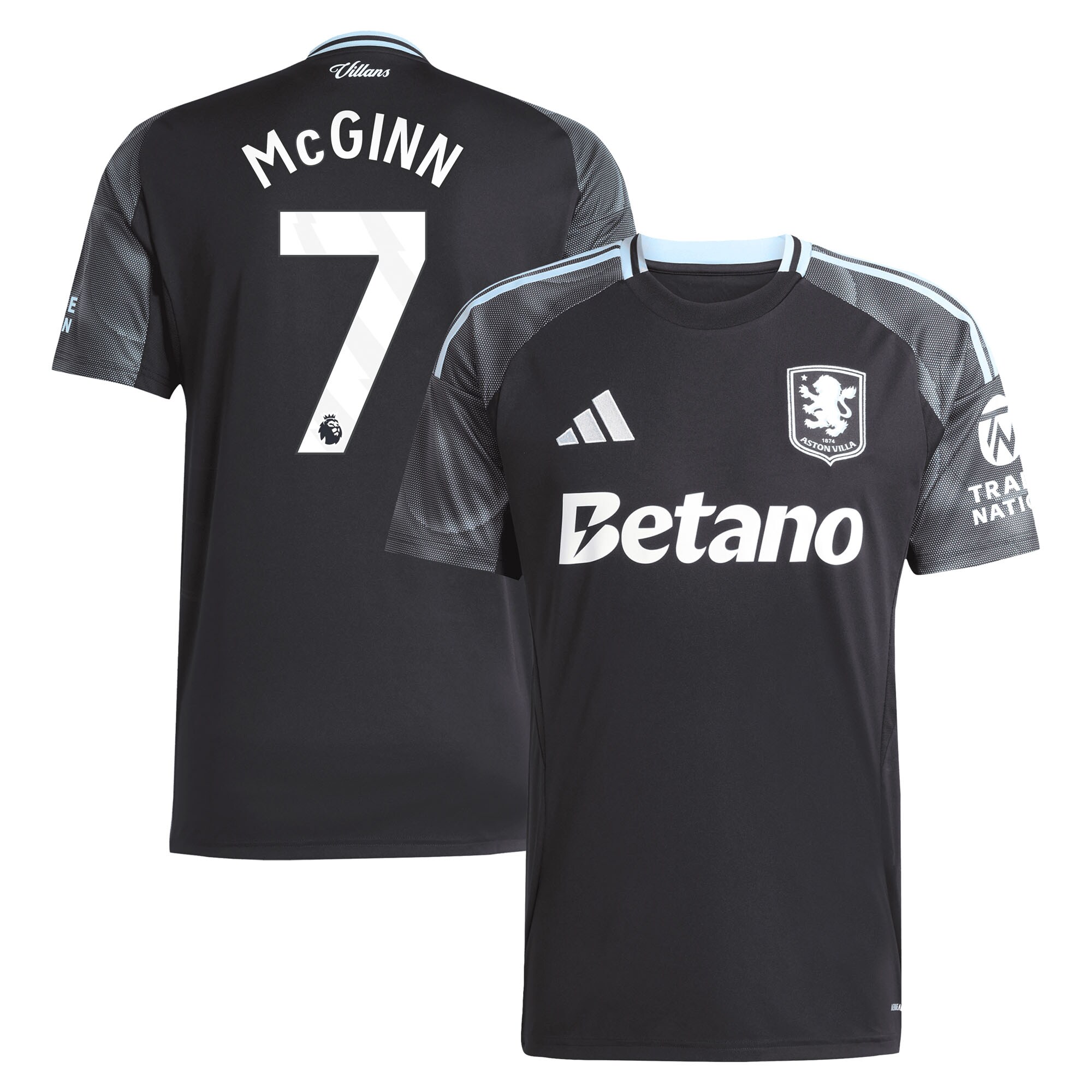 Aston Villa aston villa adidas away shirt 2025-26 with mcginn 7 printing Collection | AVFC Jerseys & Fan Gear