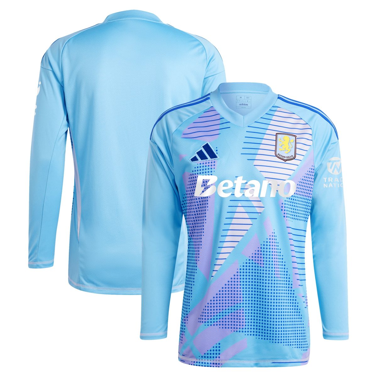 Aston Villa aston villa adidas goalkeeper shirt 2024-25 – long sleeve – 201964005 with custom printing Collection | AVFC Jerseys & Fan Gear