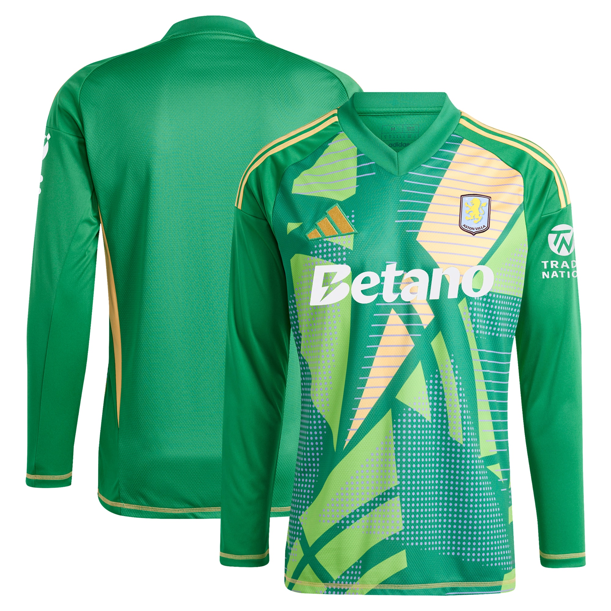 Aston Villa aston villa adidas goalkeeper shirt 2024-25 – long sleeve – 201964009 with custom printing Collection | AVFC Jerseys & Fan Gear