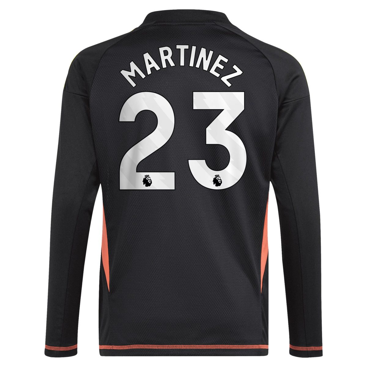 Aston Villa aston villa adidas goalkeeper shirt 2024-25 – long sleeve – kids with martinez 23 printing – 202029325 Collection | AVFC Jerseys & Fan Gear