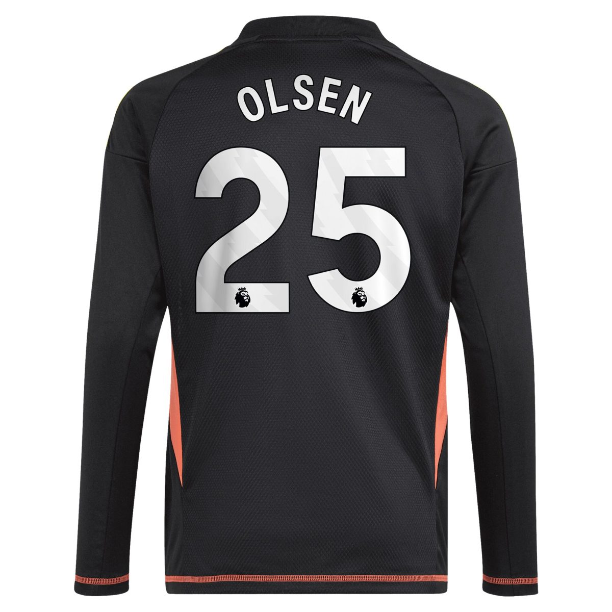 Aston Villa aston villa adidas goalkeeper shirt 2024-25 – long sleeve – kids with olsen 25 printing – 202029322 Collection | AVFC Jerseys & Fan Gear