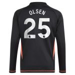 Aston Villa aston villa adidas goalkeeper shirt 2024-25 – long sleeve – kids with olsen 25 printing – 202029322 Collection | AVFC Jerseys & Fan Gear