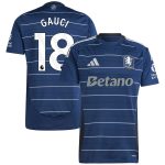 Aston Villa aston villa adidas goalkeeper shirt 2024-25 – long sleeve with gauci 18 printing – 202030972 Collection | AVFC Jerseys & Fan Gear