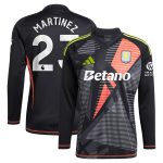 Aston Villa aston villa adidas goalkeeper shirt 2024-25 – long sleeve with martinez 23 printing – 202028938 Collection | AVFC Jerseys & Fan Gear