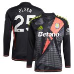 Aston Villa aston villa adidas goalkeeper shirt 2024-25 – long sleeve with olsen 25 printing – 202028939 Collection | AVFC Jerseys & Fan Gear