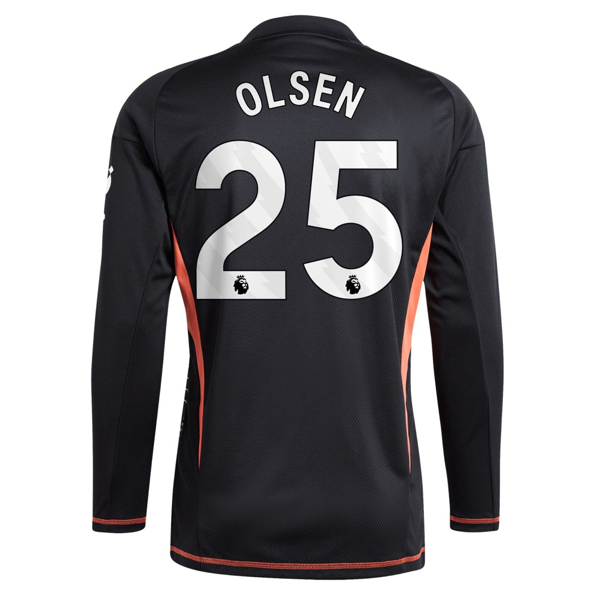 Aston Villa aston villa adidas goalkeeper shirt 2024-25 – long sleeve with olsen 25 printing – 202028939 Collection | AVFC Jerseys & Fan Gear