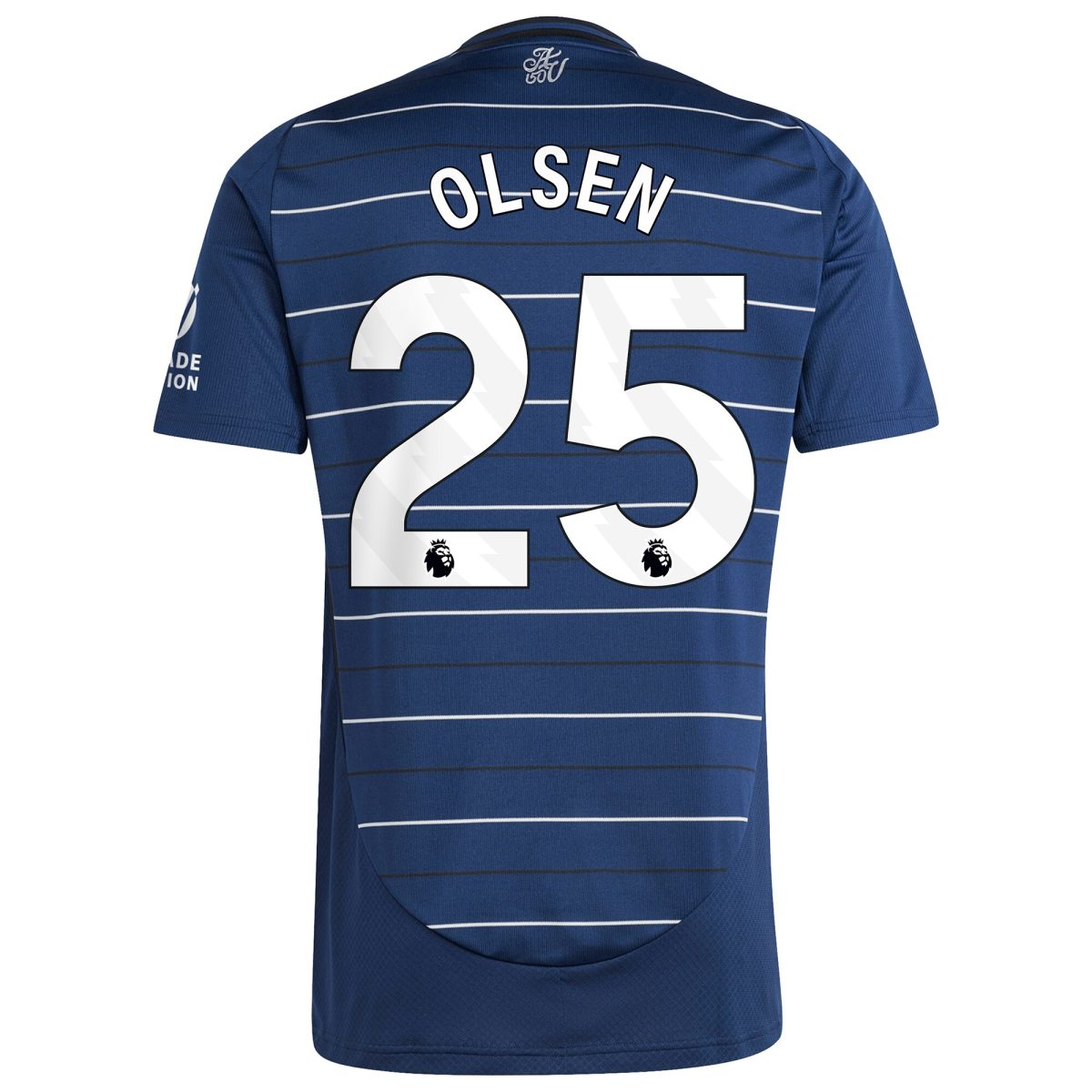 Aston Villa aston villa adidas goalkeeper shirt 2024-25 – long sleeve with olsen 25 printing – 202030975 Collection | AVFC Jerseys & Fan Gear