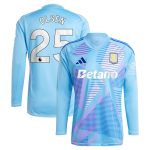 Aston Villa aston villa adidas goalkeeper shirt 2024-25 – long sleeve with olsen 25 printing – 202030976 Collection | AVFC Jerseys & Fan Gear