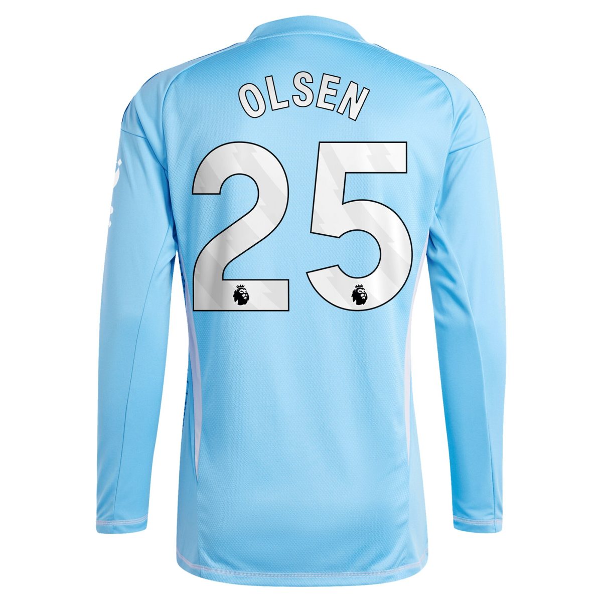 Aston Villa aston villa adidas goalkeeper shirt 2024-25 – long sleeve with olsen 25 printing – 202030976 Collection | AVFC Jerseys & Fan Gear
