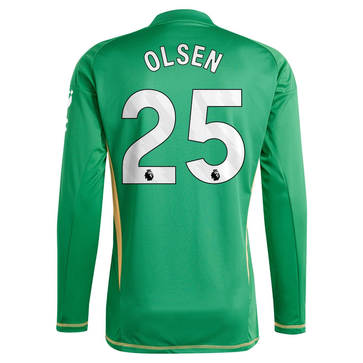 Aston Villa aston villa adidas goalkeeper shirt 2024-25 – long sleeve with olsen 25 printing Collection | AVFC Jerseys & Fan Gear