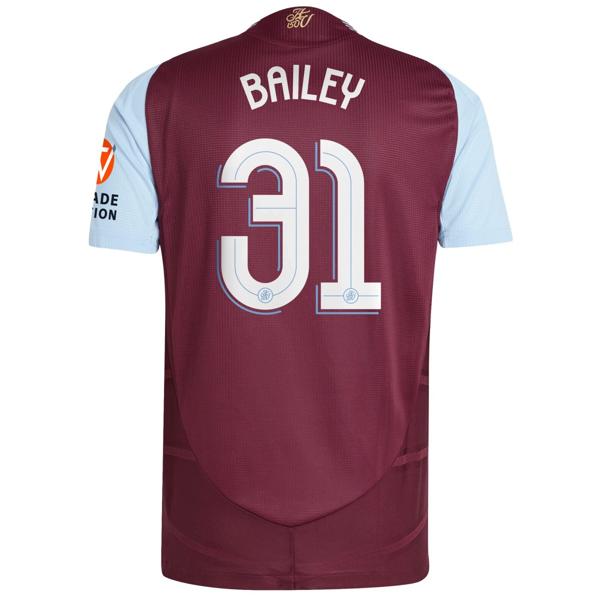 Aston Villa aston villa adidas home authentic shirt 2024-25 with bailey 31 cup printing Collection | AVFC Jerseys & Fan Gear