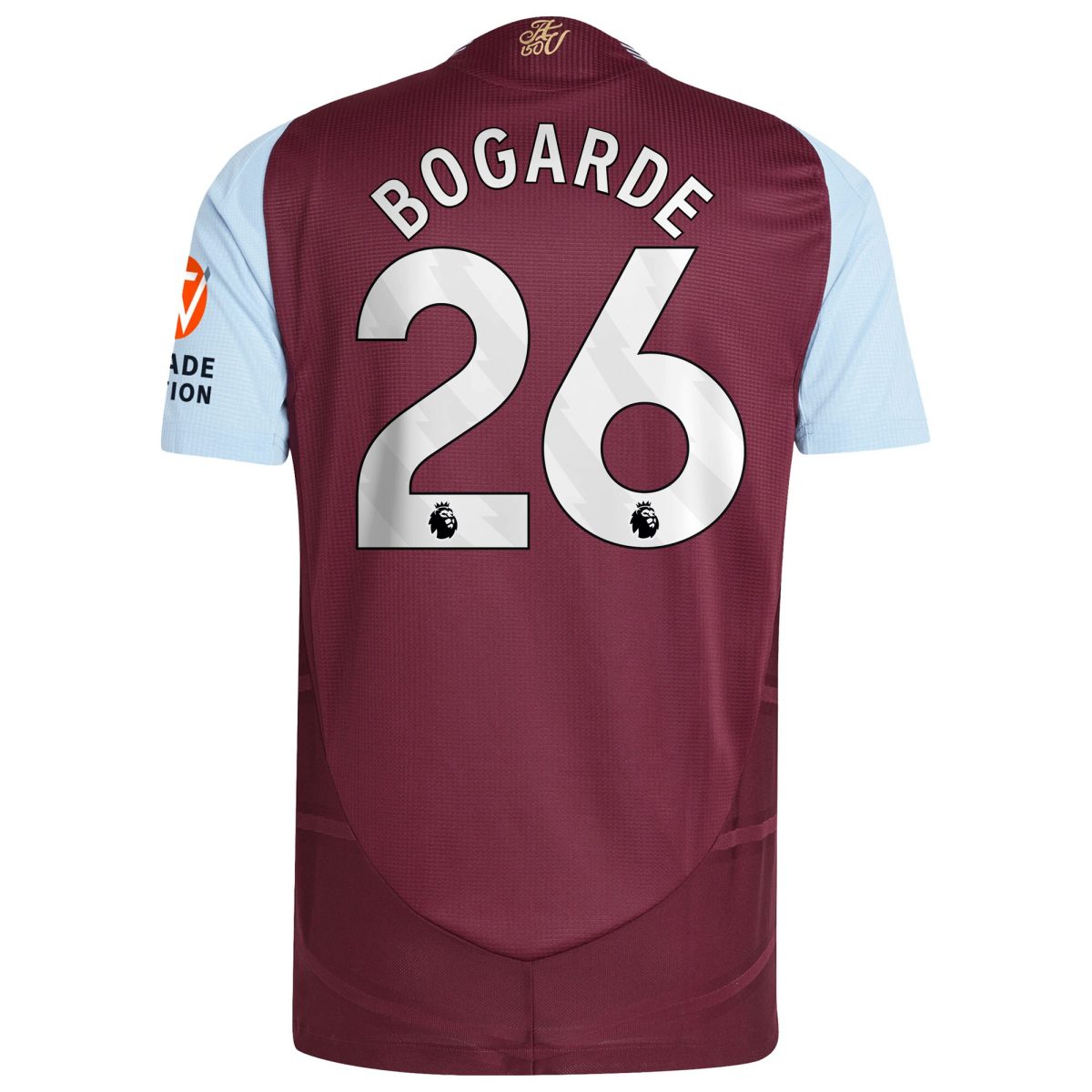 Aston Villa aston villa adidas home authentic shirt 2024-25 with bogarde 26 printing Collection | AVFC Jerseys & Fan Gear