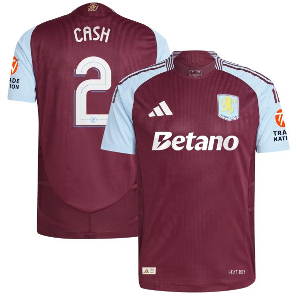 Aston Villa aston villa adidas home authentic shirt 2024-25 with cash 2 cup printing Collection | AVFC Jerseys & Fan Gear
