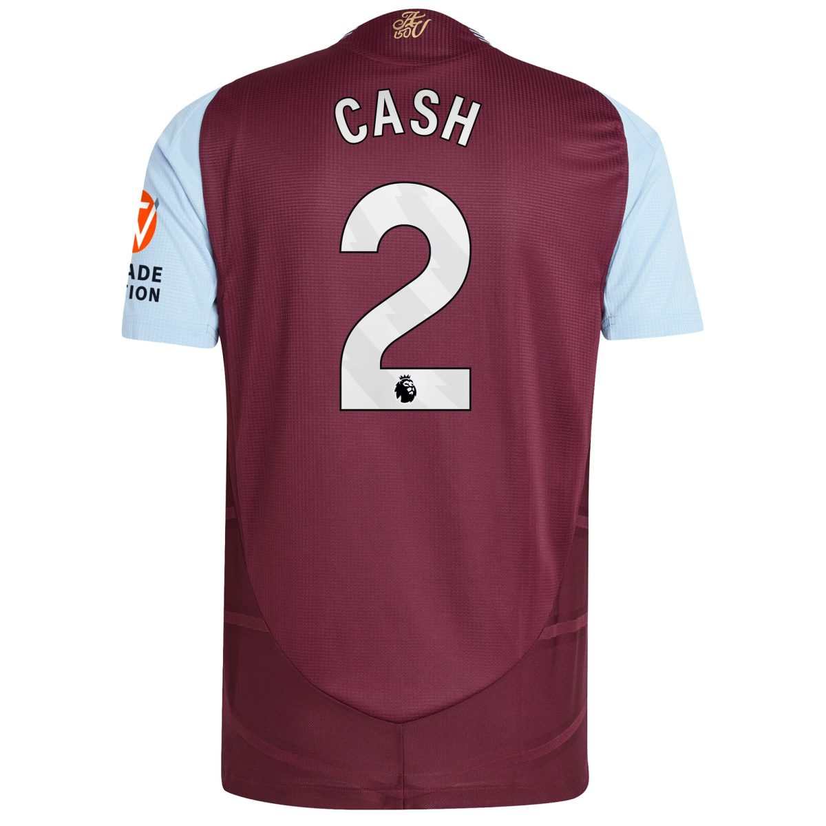 Aston Villa aston villa adidas home authentic shirt 2024-25 with cash 2 printing Collection | AVFC Jerseys & Fan Gear