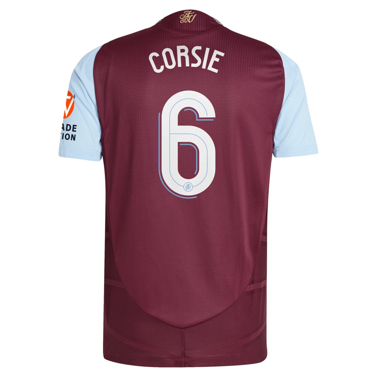 Aston Villa aston villa adidas home authentic shirt 2024-25 with corsie 6 cup printing Collection | AVFC Jerseys & Fan Gear