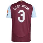 Aston Villa aston villa adidas home authentic shirt 2024-25 with diego carlos 3 cup printing Collection | AVFC Jerseys & Fan Gear
