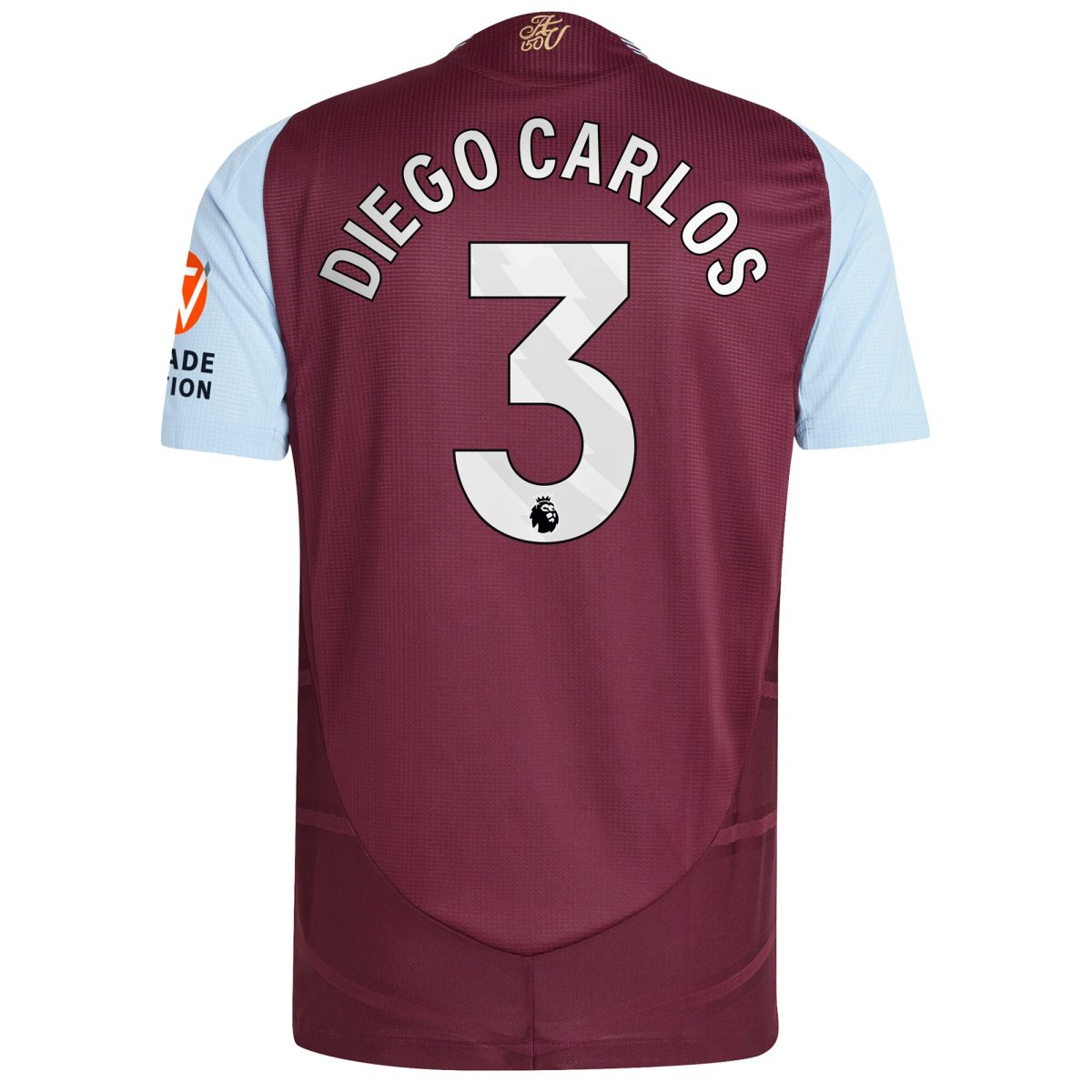 Aston Villa aston villa adidas home authentic shirt 2024-25 with diego carlos 3 printing Collection | AVFC Jerseys & Fan Gear