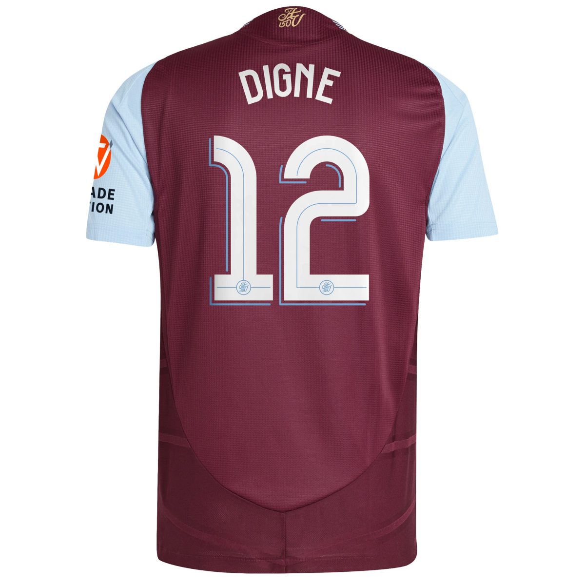 Aston Villa aston villa adidas home authentic shirt 2024-25 with digne 12 cup printing Collection | AVFC Jerseys & Fan Gear