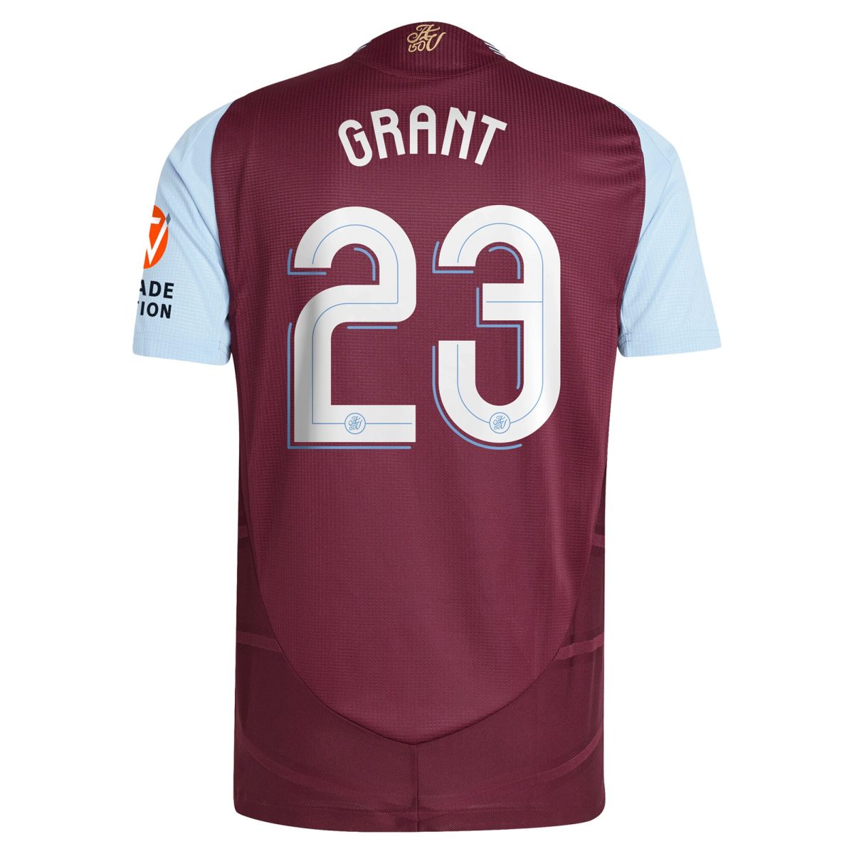 Aston Villa aston villa adidas home authentic shirt 2024-25 with grant 23 cup printing Collection | AVFC Jerseys & Fan Gear