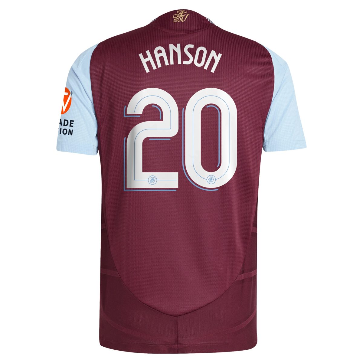 Aston Villa aston villa adidas home authentic shirt 2024-25 with hanson 20 cup printing Collection | AVFC Jerseys & Fan Gear