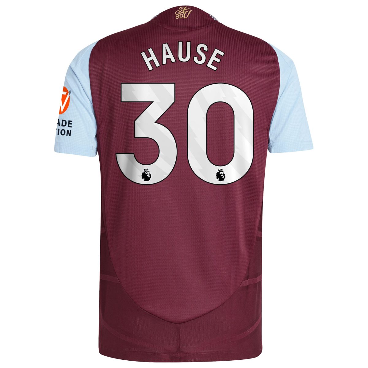 Aston Villa aston villa adidas home authentic shirt 2024-25 with hause 30 printing Collection | AVFC Jerseys & Fan Gear