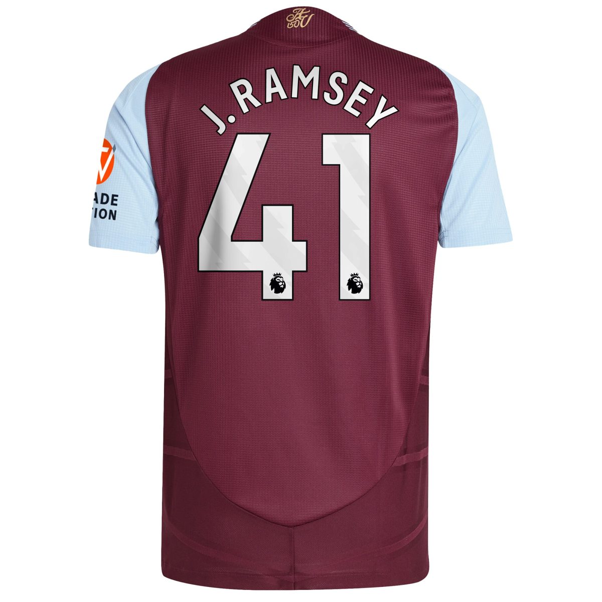 Aston Villa aston villa adidas home authentic shirt 2024-25 with j. ramsey 41 printing Collection | AVFC Jerseys & Fan Gear