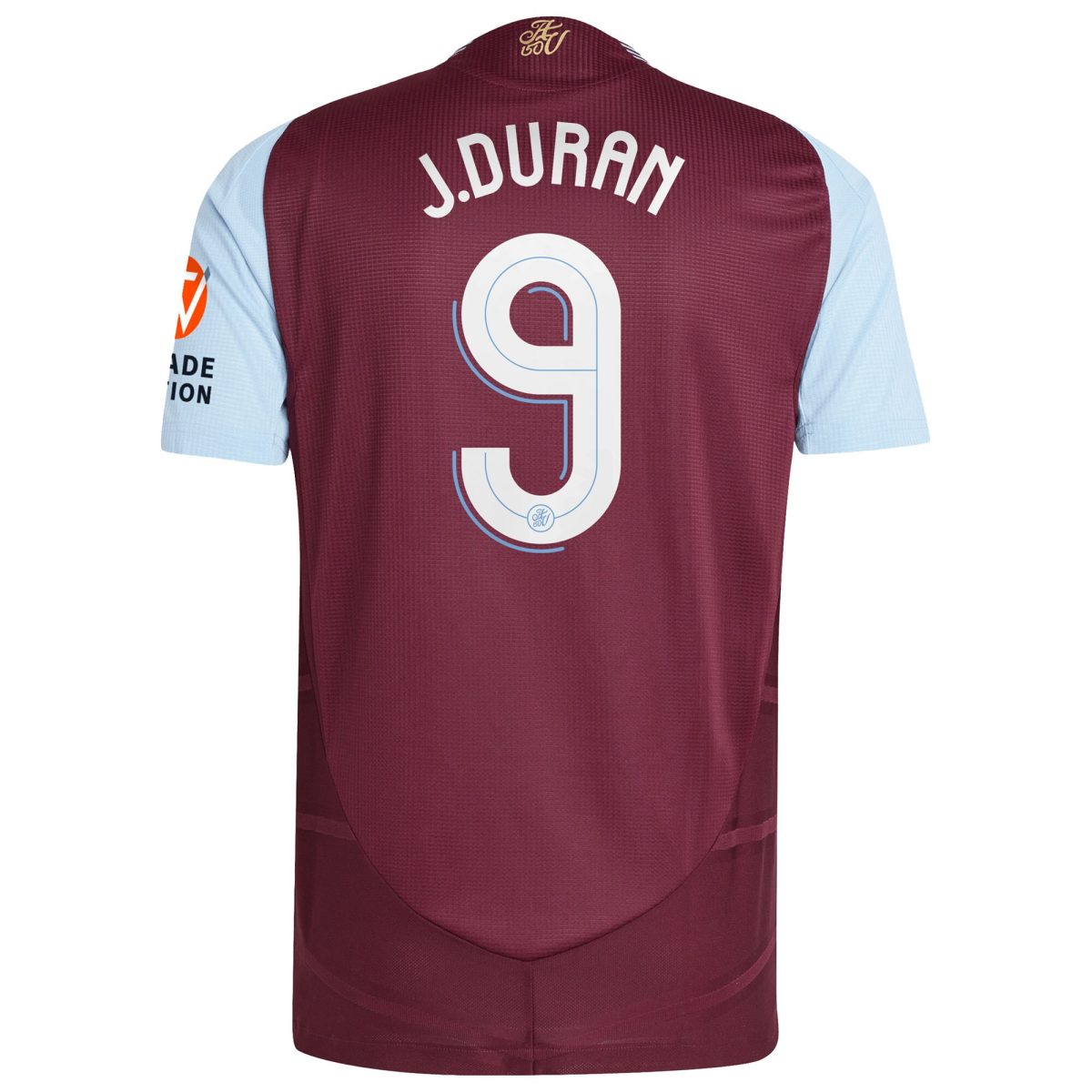 Aston Villa aston villa adidas home authentic shirt 2024-25 with j.duran 9 cup printing Collection | AVFC Jerseys & Fan Gear